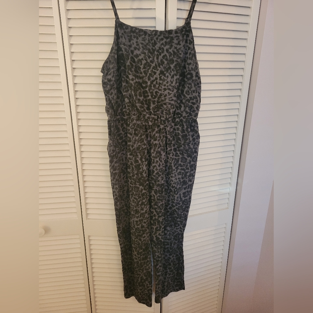 Casual Leopard Jumpsuit